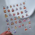 Autocollants d'ongles pour le Nouvel An chinois avec des motifs de tigre et de chat - Meow Nouvel An-Fin & Résistant (TS-1136)
