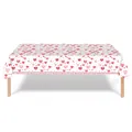 Valentine's Day heart pattern disposable tablecloth for festive party decoration - Tablecloth (137*274cm) / Pink Heart