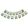 Amerikanische Football-Themen-Papierbanner für Happy Birthday Sport-Party-Dekorationen - 1 Banner