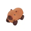 Δημιουργικό αυτοκινητάκι Capybara για ανακούφιση από το άγχος με τροχούς ολίσθησης - Σκούρο Καφέ