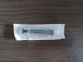 Seringue en plastique stérile 5ml en emballage pour remplissage de jouets spongieux DIY - Blanc