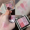 Hello Style 3-color eyeshadow palette in 03# Little Rose with glitter and matte finishes - 03 Little Briar Rose