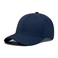 Gorra de béisbol azul marino repelente al agua con corona estructurada y visera curva - Ajustable (56-58cm) / Azul Marino