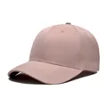 Gorra de béisbol estructurada e impermeable en color rosa palo unisex para protección solar - Ajustable (56-58cm) / Rosa