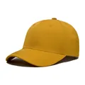 Gorra de béisbol amarillo mostaza repelente al agua con diseño estructurado - Ajustable (56-58cm) / Amarillo jengibre