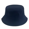 Chapeau cloche bleu marine en pur coton pour la protection solaire et l'extérieur - Taille Unique(56-58cm) / Bleu Marine(7)