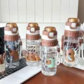 Süße Capybara Kunststoff-Strohflasche mit Tragegurt für Studenten und Frauen kaufen - 7311 Capybara Spray Stil