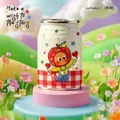Niedliche Apfel-Charakter 180ml Mini-Isolierflasche für Mädchen, tragbar und auslaufsicher - Apfel-Sternmann (161-2)