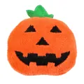 Handmade Halloween plush pumpkin pendant for DIY brooch accessories and bag decoration - Smiling Pumpkin (Open Back) / 5X6CM / Orange