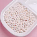 Macroweergave van 4 mm matwitte glazen kralen voor DIY-sieraden maken accessoires - 200 Stuks / 11 (ai-White)