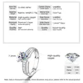 Detaillierte Spezifikationen des luxuriösen 14k vergoldeten geometrischen Vier-Zinken-Rings - Größe 5 / Mode Vier-Krappen / Silber