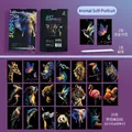 Complete animal kingdom scratch art kit including 20 patterned sheets and stylus tools - Pack of 20 / Animal Series