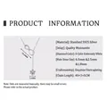 S925 sterling zilveren Y-vormige infinity ketting met briljante Moissanite kwast hanger - Infinity Kwastjes Stijl / K Witgoud