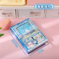 Simpatico taccuino tascabile blu a tema oceano con 64 pagine interne a colori vivaci - 64 Fogli a Colori / Avventura Sottomarina