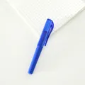 Mini portable blue gel pen with frosted finish for student and office use - 1 Piece/Pack / Blue