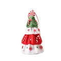 Mini statuina albero di Natale in pasta sintetica con bastoncini di zucchero decor - Stile Albero di Natale
