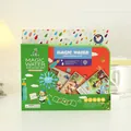 YUELU reusable magic water painting book set for kids featuring 4 doodle coloring pages - Jimmy's Daily