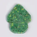 Close-up of green mushroom-shaped skin picking fidget toy with colorful beads - Mushroom Style (JY-39-J)