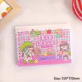 Colorful cartoon sticker book for children's journaling featuring 50 illustrated sheets - Chestnut Sauce Fun Valley (T-085) / 50 Sheets
