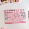 Cute cartoon girl theme PET sticker book for scrapbooking with Sweet Time pink cover - Sweetheart Holiday (T-085)