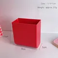 Boîte d'organisation murale rouge pour papeterie et téléphone, 10x9x5cm - Rouge