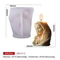 Silicone mold for Virgin Mary religious statue DIY aromatherapy candle making craft - Virgin Mary Portrait (JZB-0113)