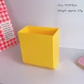 Gelbe wandmontierte Schreibwaren-Aufbewahrungsbox, Größe 10x9x5cm - Gelb