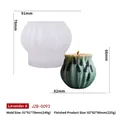 High-quality lavender patterned DIY silicone mold for making creative scented candles - Lavender A (JZB-0093)