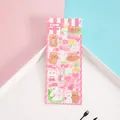 Niedliche rosa Aufkleber mit Bär und Hase für Tagebuch und kreative Dekoration - Rosa Traum Hase