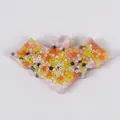 Bat-shaped skin picking fidget toy filled with colorful sensory beads in silicone - Bat Style (JY-16A)