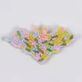 Bat-shaped skin picking fidget toy with colorful sensory beads for stress relief - Bat Style (JY-16B)