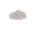 Cloud shaped silicone skin picking fidget toy with pastel beads for sensory stress relief - Cloud Shape Sensory Fidget Toy (JY-08F) / Macaron Multicolor Beads