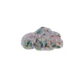 Cloud-shaped skin picking fidget toy made of silicone with colorful embedded sensory beads - Cloud Shape Sensory Fidget Toy (JY-08H) / Mixed Color Beads