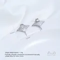 Ασημένιο μενταγιόν μάντα από ανοξείδωτο ατσάλι για κοσμήματα DIY, μέγεθος 15,6x15,5 mm - Μικρό Μενταγιόν Μάντα (H98-1) / 1 Τεμάχιο / Χρώμα Ατσαλιού