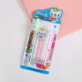 Juego de 8 bolígrafos de gel con purpurina de colores con lindo diseño de oso para arte y DIY - Juego de 8 Rotuladores de Acuarela