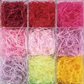Multi-color shredded paper filler for gift boxes, vibrant decorative packing material - Raffia Shredded Paper (Random Color)