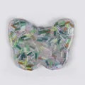 Butterfly-shaped skin picking fidget toy filled with colorful beads for sensory relief - Butterfly Style (JY-17H)