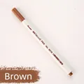 Brown professional metallic marker pen for DIY photo albums and creative graffiti - Brown