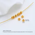 Μικρές οδοντωτές χάντρες 4,0 mm με επιχρύσωση 24K για χειροποίητα κοσμήματα DIY - Διαχωριστικό Γρανάζι (Z580-16) / 1 Τεμάχιο / Χρυσό