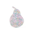 Pear shaped skin picking fidget toy with colorful beads for sensory anxiety relief - Pear Shape Sensory Fidget Bead Toy (JY-02F) / Macaron Mix (Pink/Blue/White/Yellow)