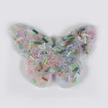 Butterfly-shaped silicone skin picking fidget toy with colorful beads for sensory relief - Butterfly Style (JY-18H) / Macaron Color