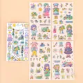 Cute cartoon camping sticker set for DIY scrapbooking, journaling and craft decoration - Outdoor Camping