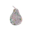 Pear-shaped skin picking fidget toy with colorful sensory beads for stress relief - Pear Shape Sensory Fidget Bead Toy (JY-02H) / Dreamy Mix (Pink/Purple/Green/Silver)