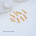 Μικρές χάντρες ψάρια 14Κ επιχρυσωμένες 11x2.6mm για χειροποίητα κοσμήματα DIY αξεσουάρ - Z585-14 14K χρυσή ενδιάμεση χάντρα ψάρι (1 τεμάχιο)