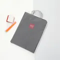 Gray waterproof multi-functional handbag suitable for laptops and student stationery items - Gray