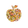Apple-shaped skin picking fidget toy with colorful beads for sensory relief - Apple Shape Sensory Fidget Bead Toy (JY-03A) / Warm Mix (Yellow/Orange/White/Pink/Black)