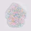 Mushroom shaped skin picking fidget toy filled with colorful beads for stress relief - Mushroom Style (JY-39F)