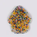Mushroom shaped skin picking fidget toy filled with colorful beads for stress relief - Mushroom Style (JY-39G) / Colorful