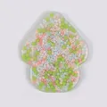 Mushroom-shaped skin picking fidget toy filled with pastel colorful sensory beads - Mushroom Style (JY-39I) / Colorful