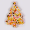 Christmas tree shaped skin picking fidget toy with colorful beads for stress relief. - Christmas Tree Style (JY-38A) / Colorful